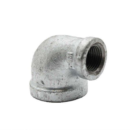 THRIFCO PLUMBING 1-1/4 Inch x 1 Inch Galvanized Steel 90 Degrees Reducer Elbow 5217020